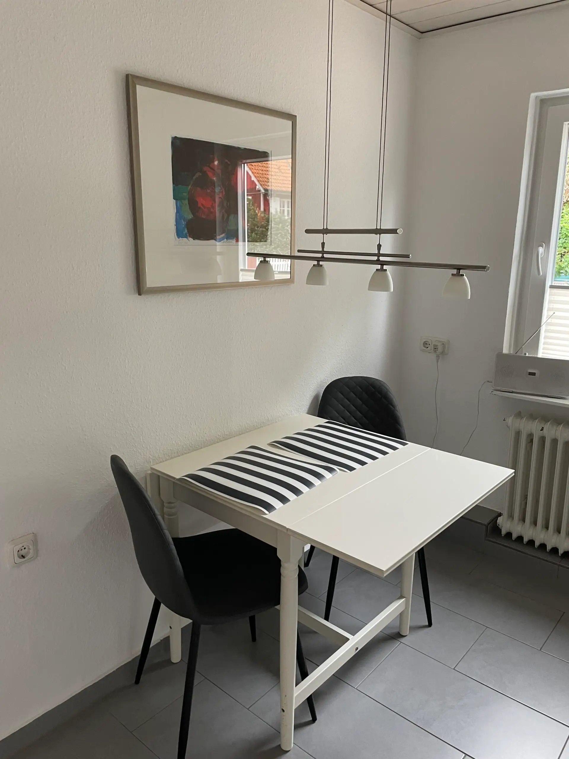 Esstisch für zwei in der Küche