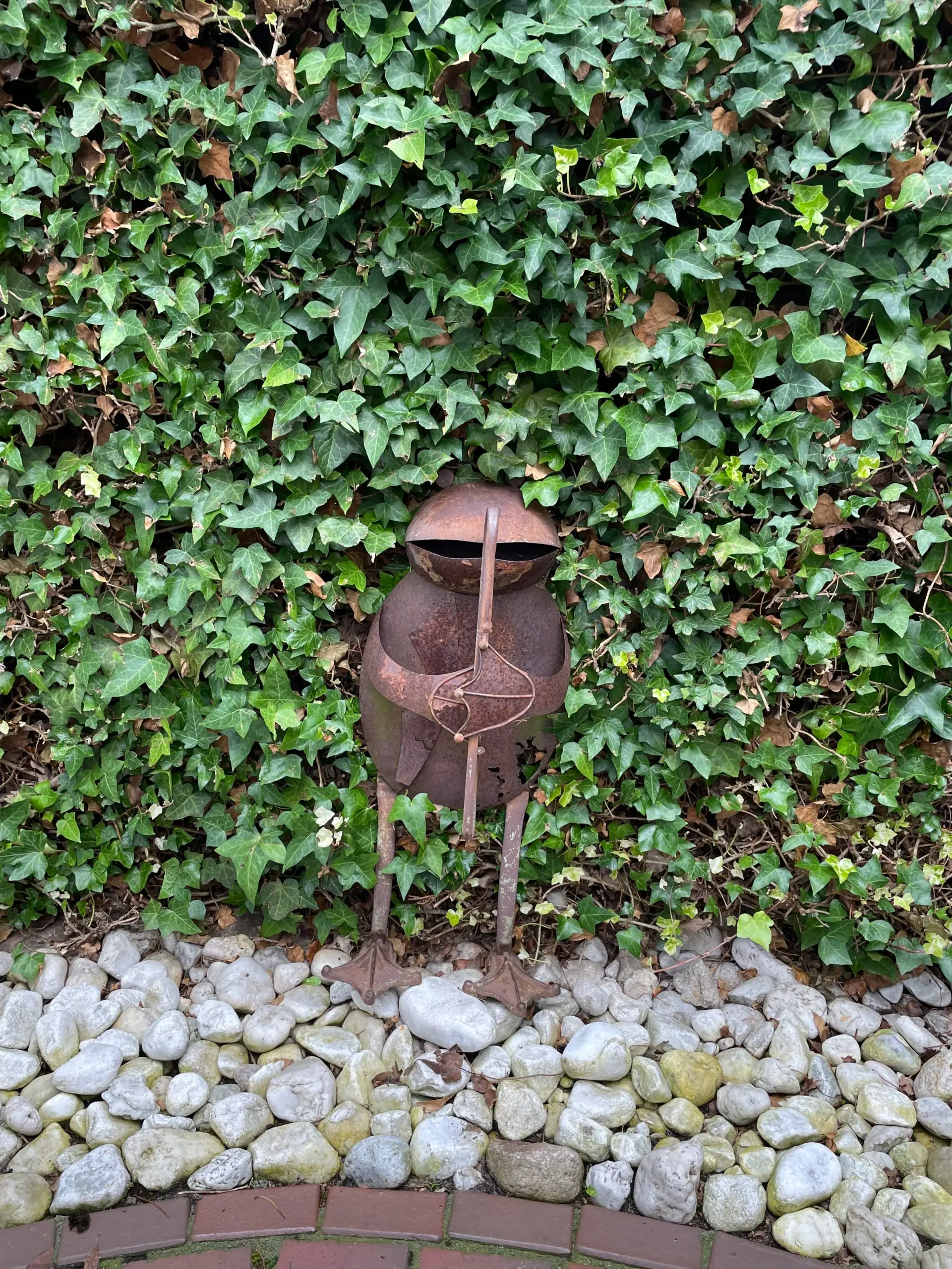 Grüne Hecke im Garten